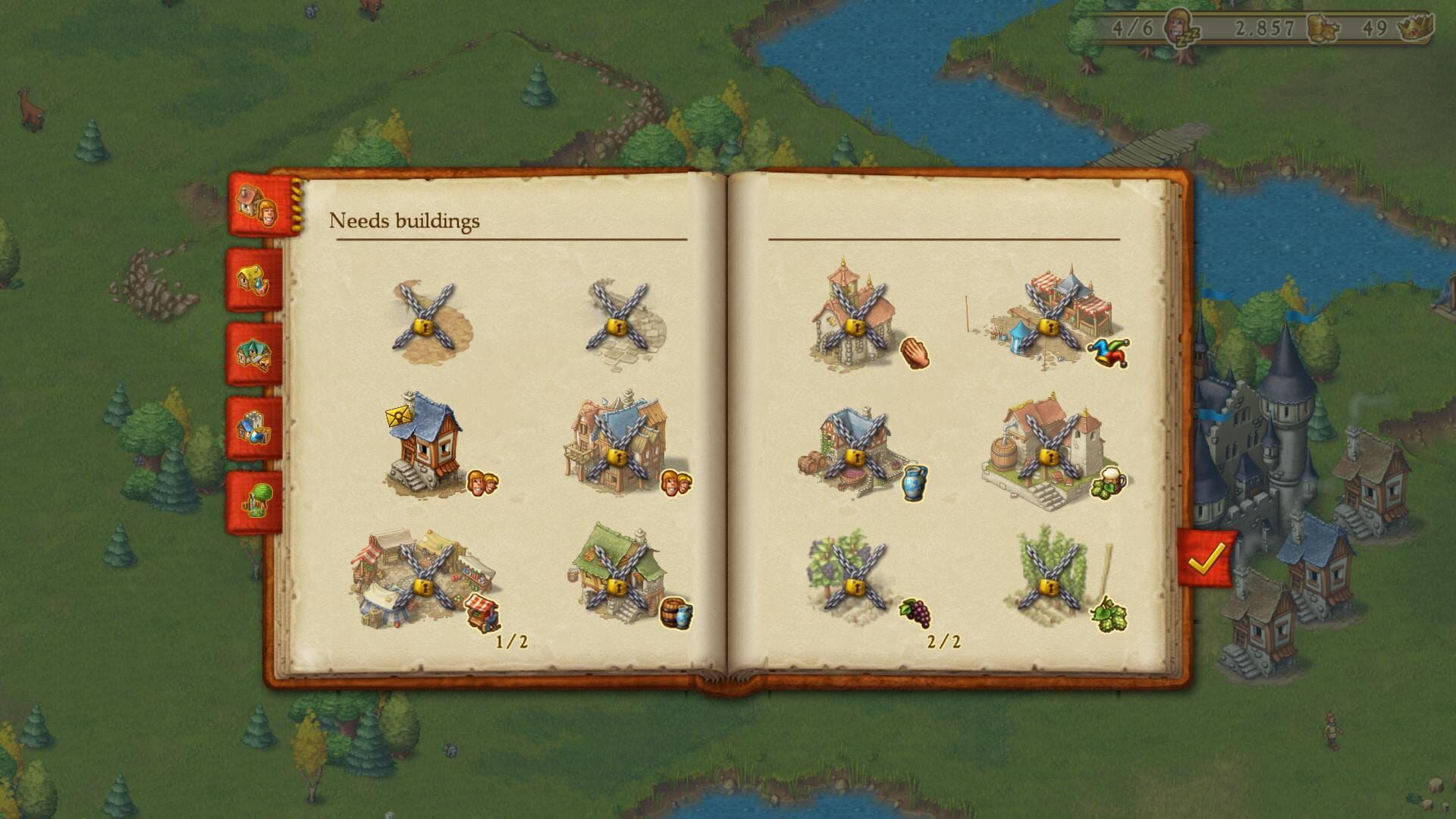 Screenshot for Townsmen