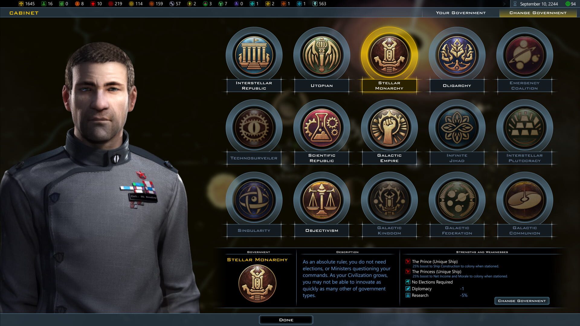 Screenshot for Galactic Civilizations III: Intrigue