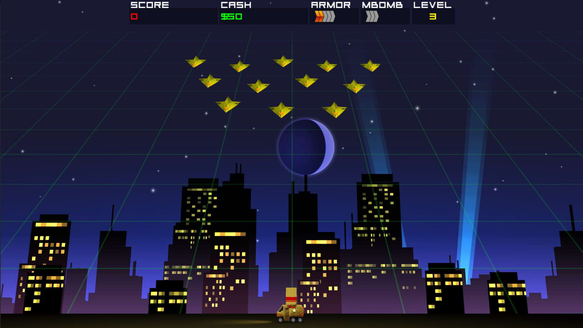 Screenshot for Cosmic Rocket Defender