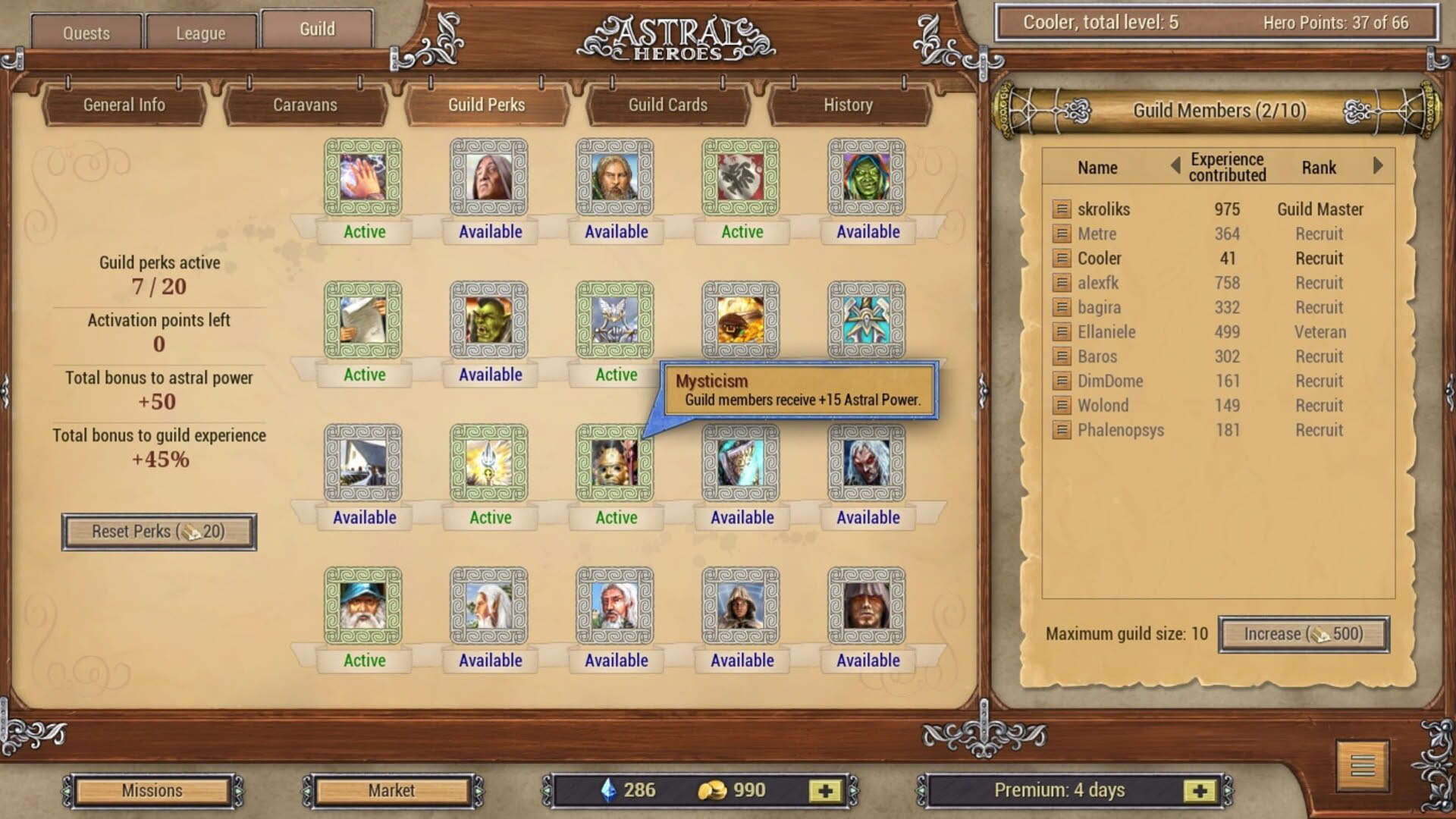 Screenshot for Astral Heroes