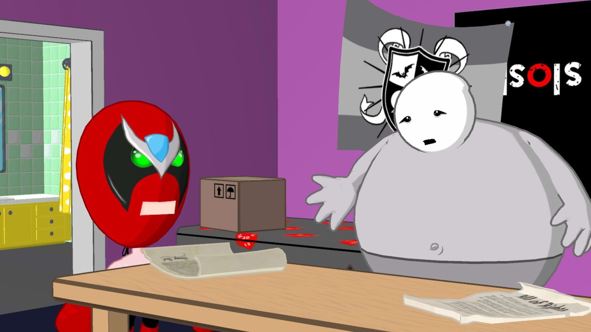 Screenshot for Strong Bad's Cool Game for Attractive People Episode 2: Strong Badia the Free