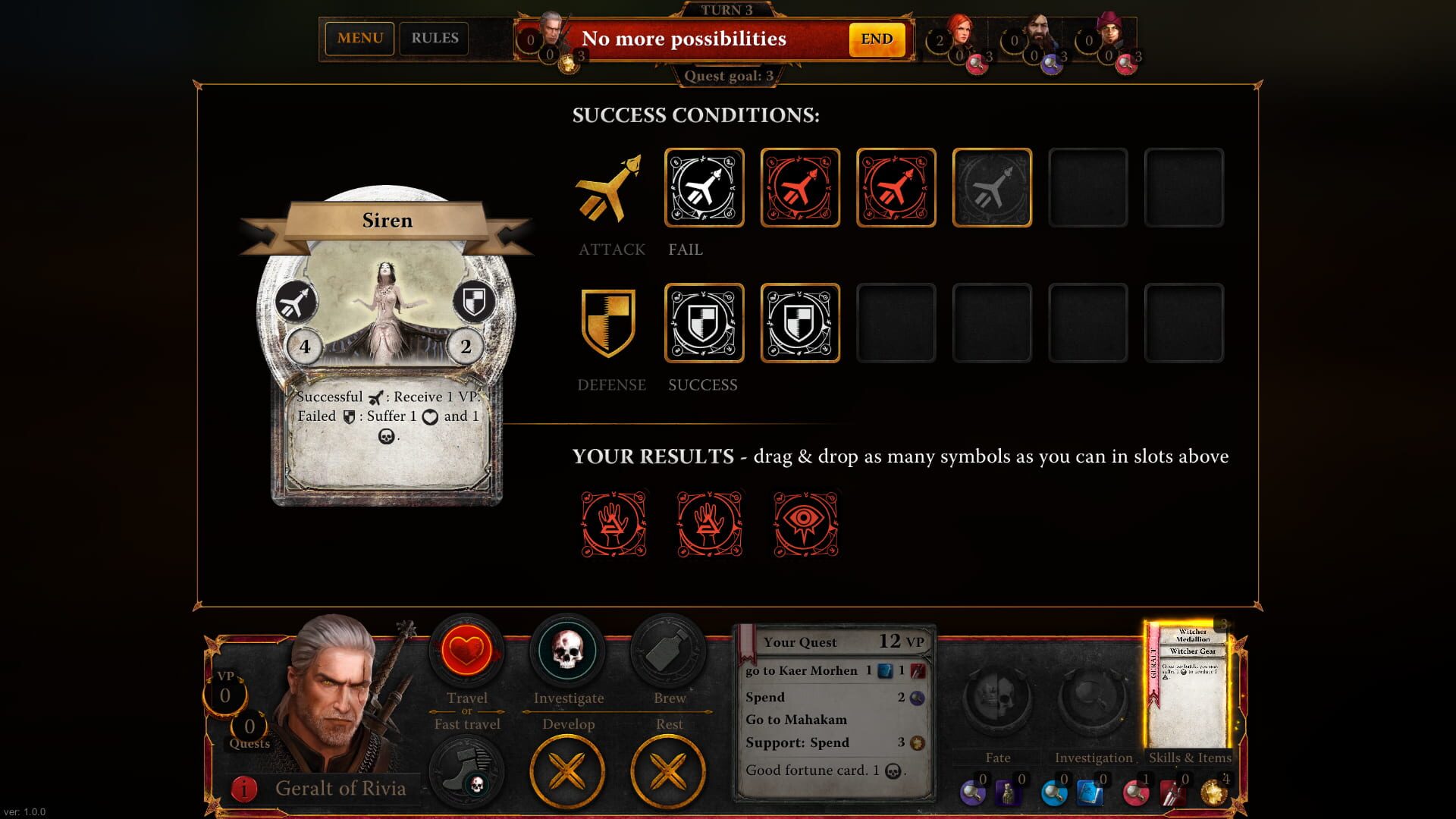 Screenshot for The Witcher: Adventure Game