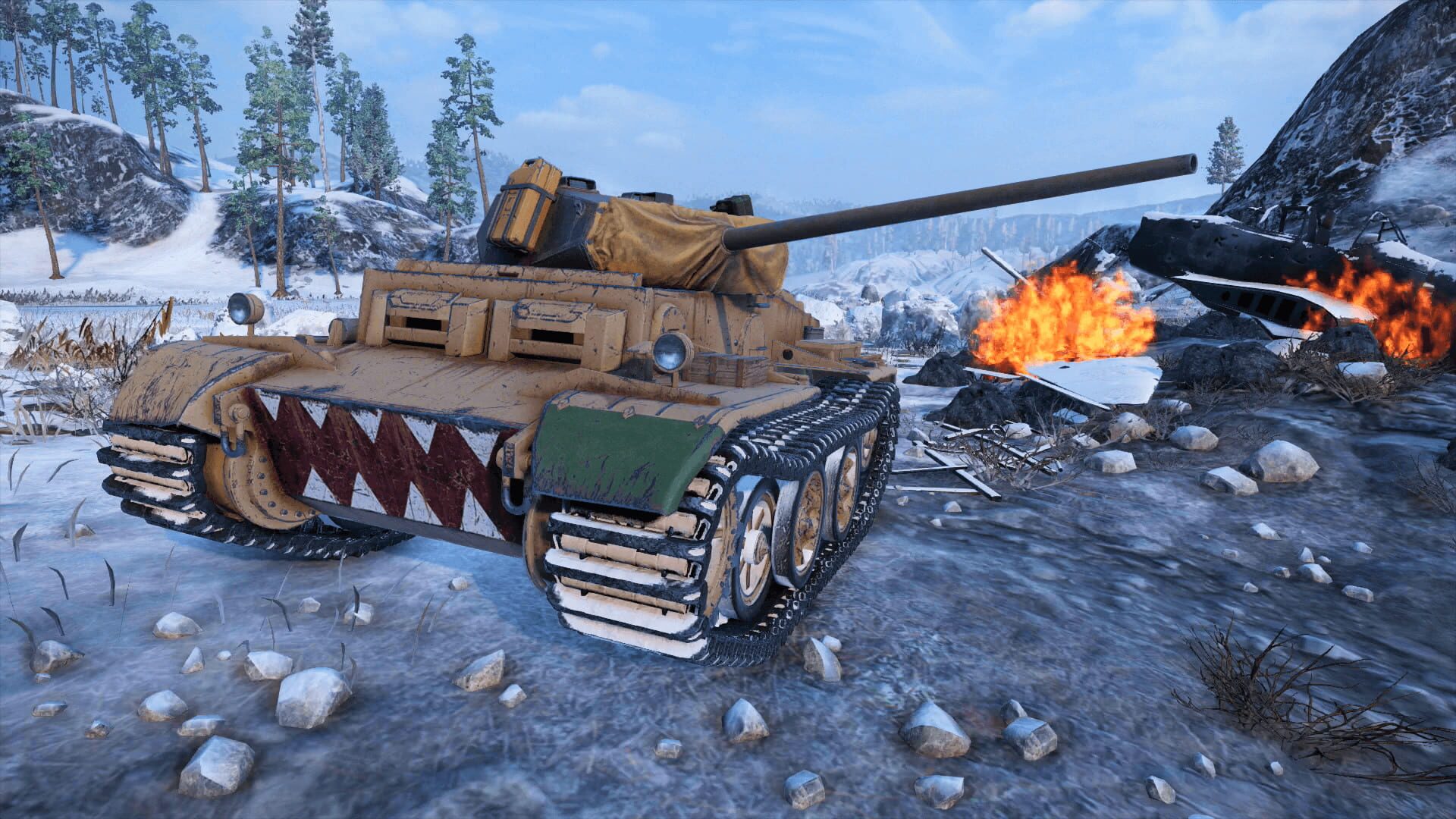 Screenshot for World of Tanks: Mercenaries