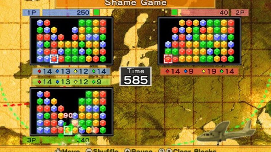 Screenshot for Pop 'Em Drop 'Em SameGame