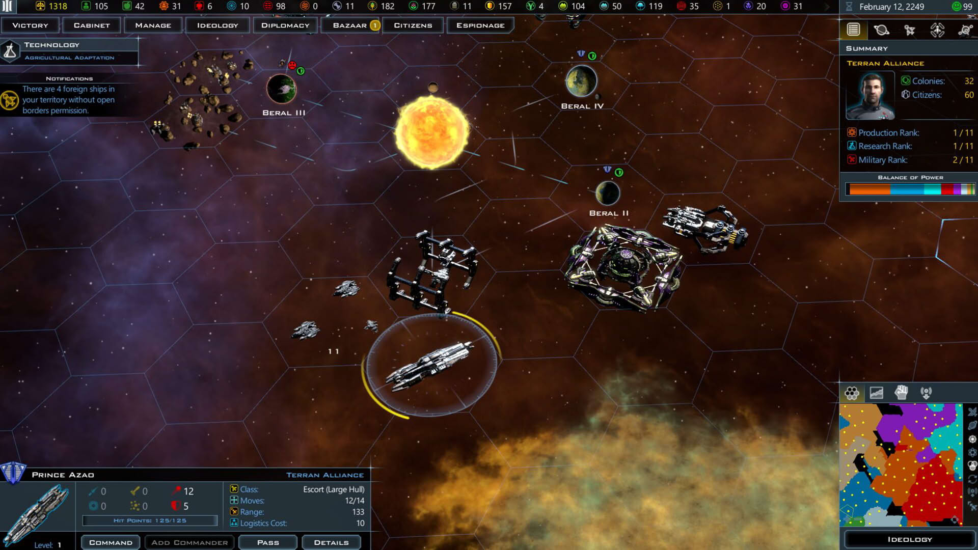 Screenshot for Galactic Civilizations III: Intrigue