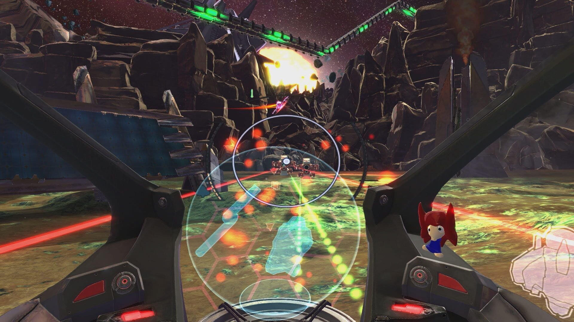 Screenshot for Super Stardust Ultra VR