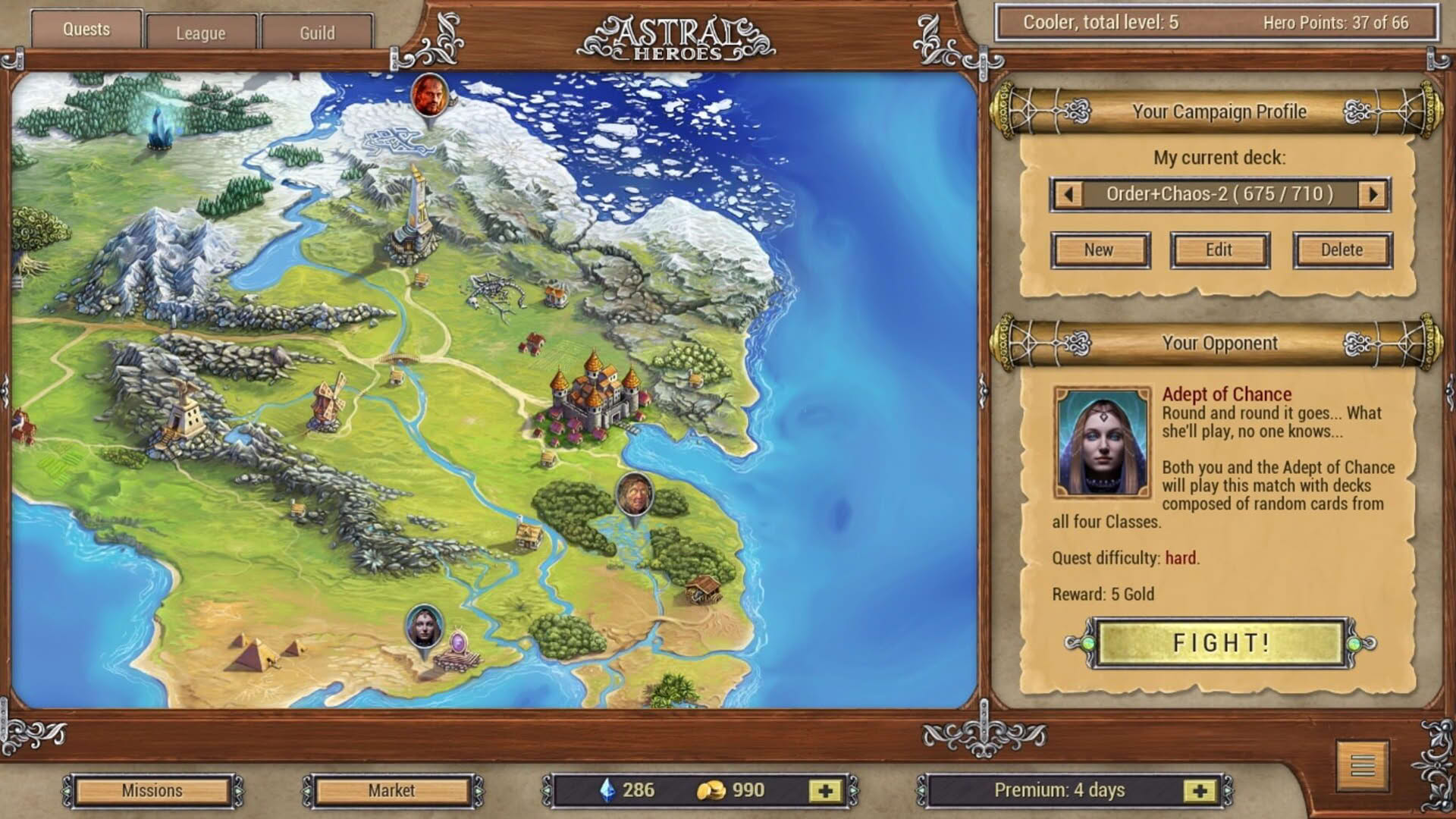 Screenshot for Astral Heroes