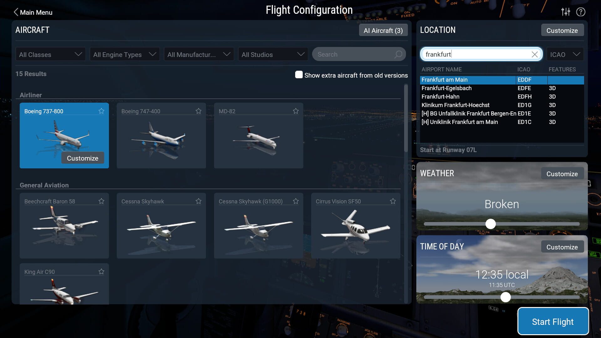 Screenshot for X-Plane 11