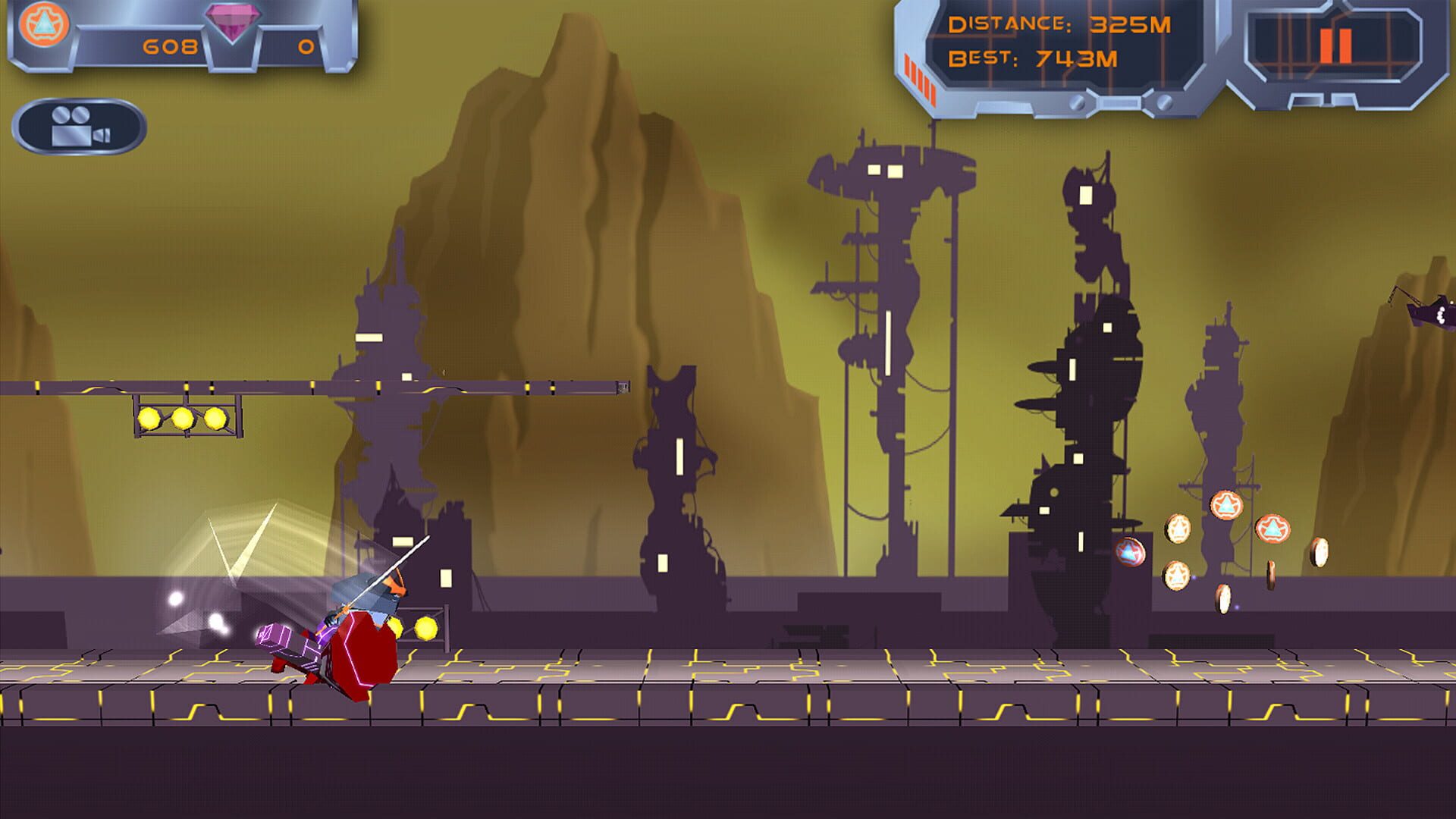 Screenshot for Cube Samurai: RUN!