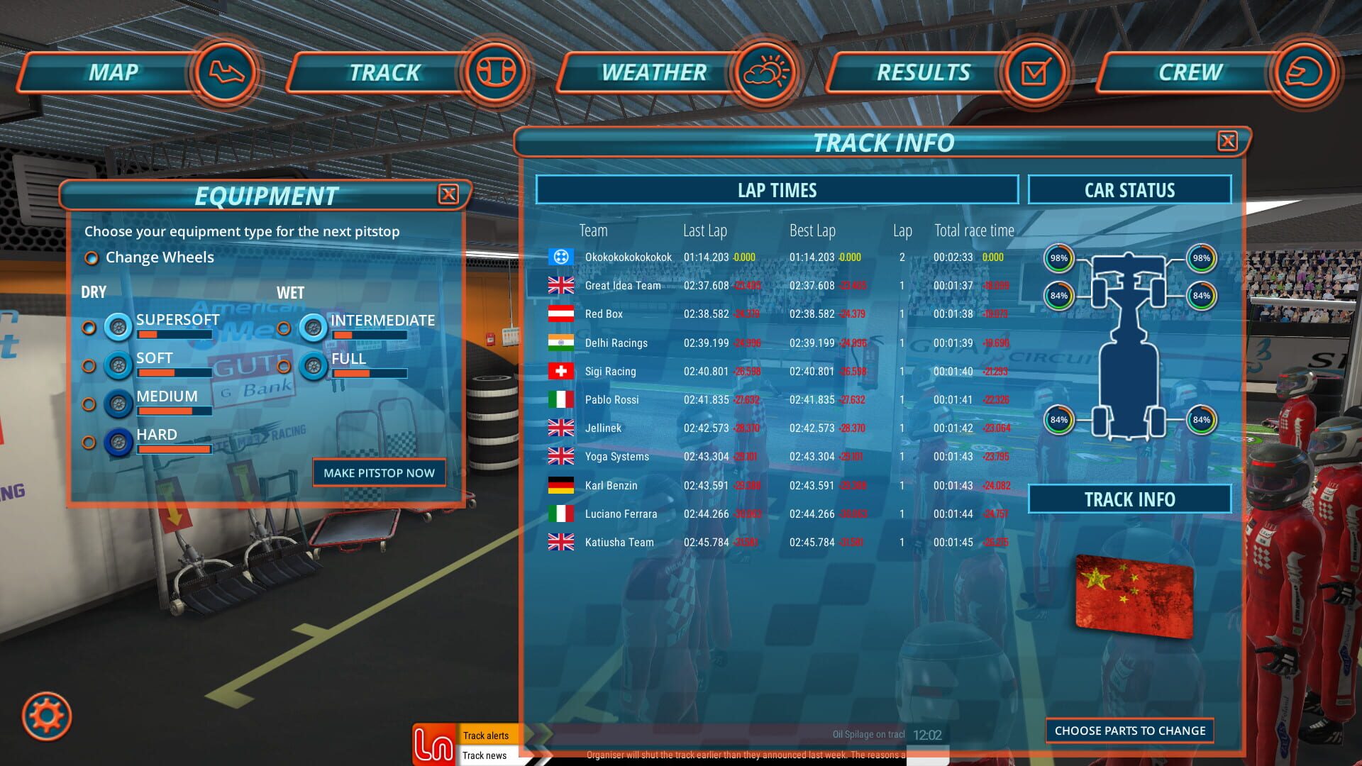 Screenshot for Pitstop Challenge