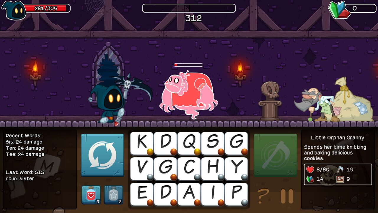 Screenshot for Letter Quest: Grimm's Journey