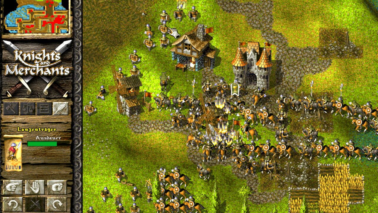 Screenshot for Knights and Merchants: The Shattered Kingdom