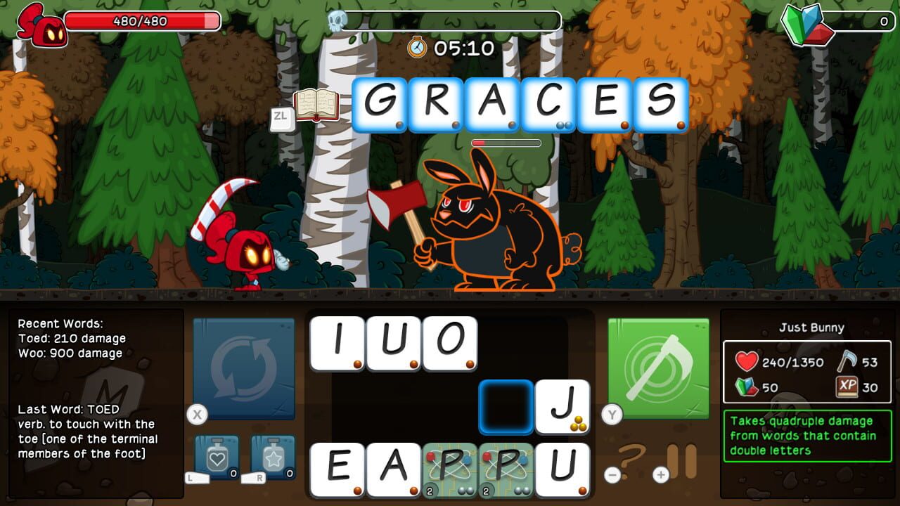 Screenshot for Letter Quest Remastered: Grimm's Journey