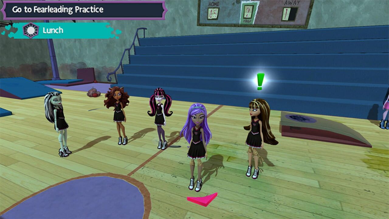 Screenshot for Monster High: New Ghoul in School