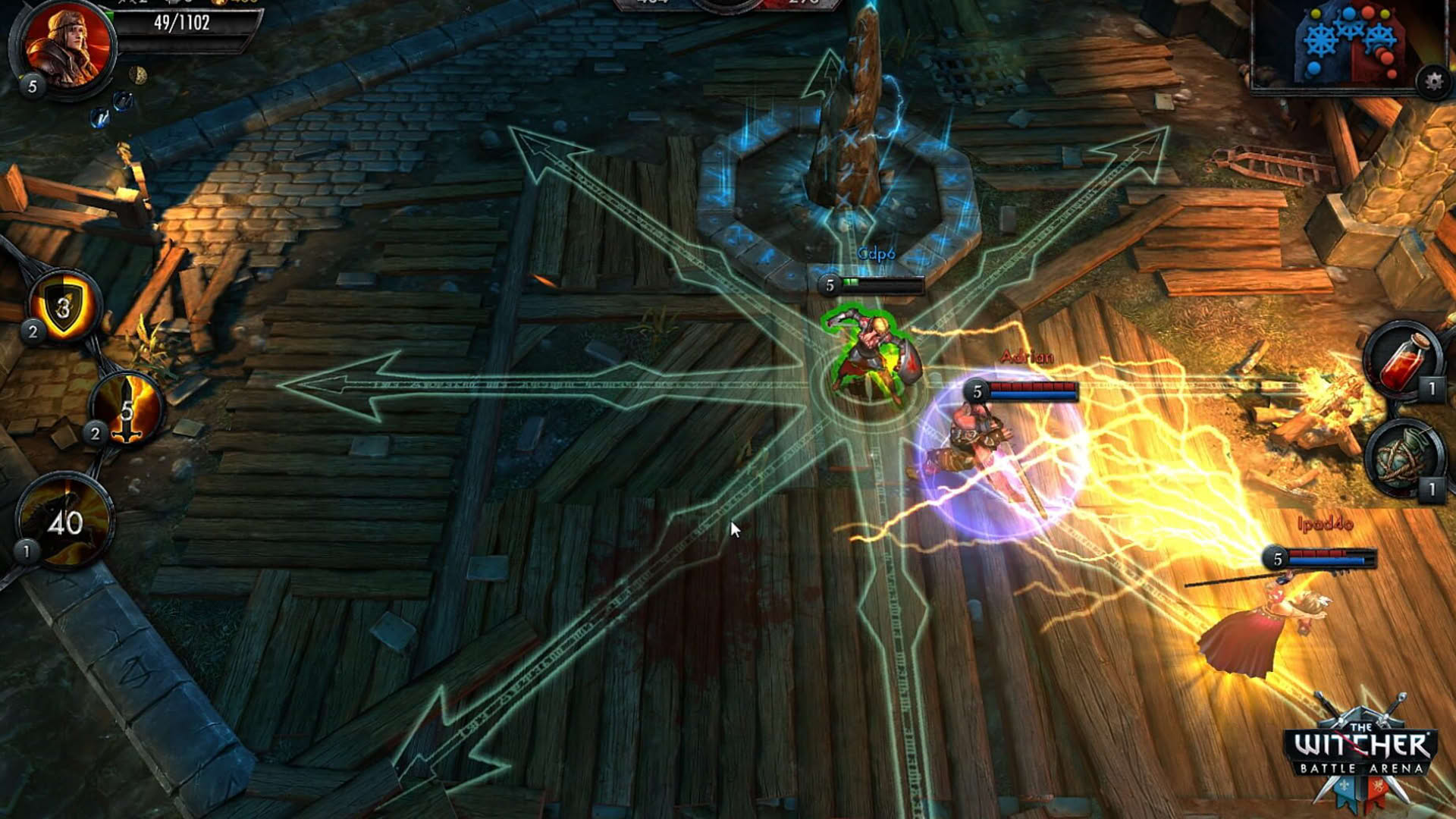 Screenshot for The Witcher Battle Arena
