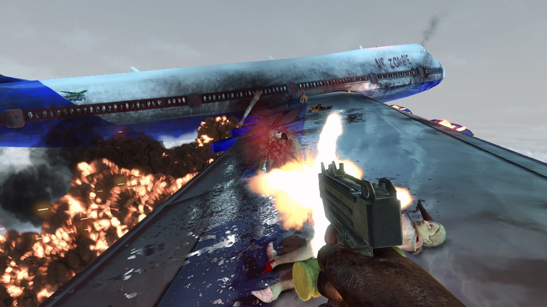 Screenshot for Zombies on a Plane