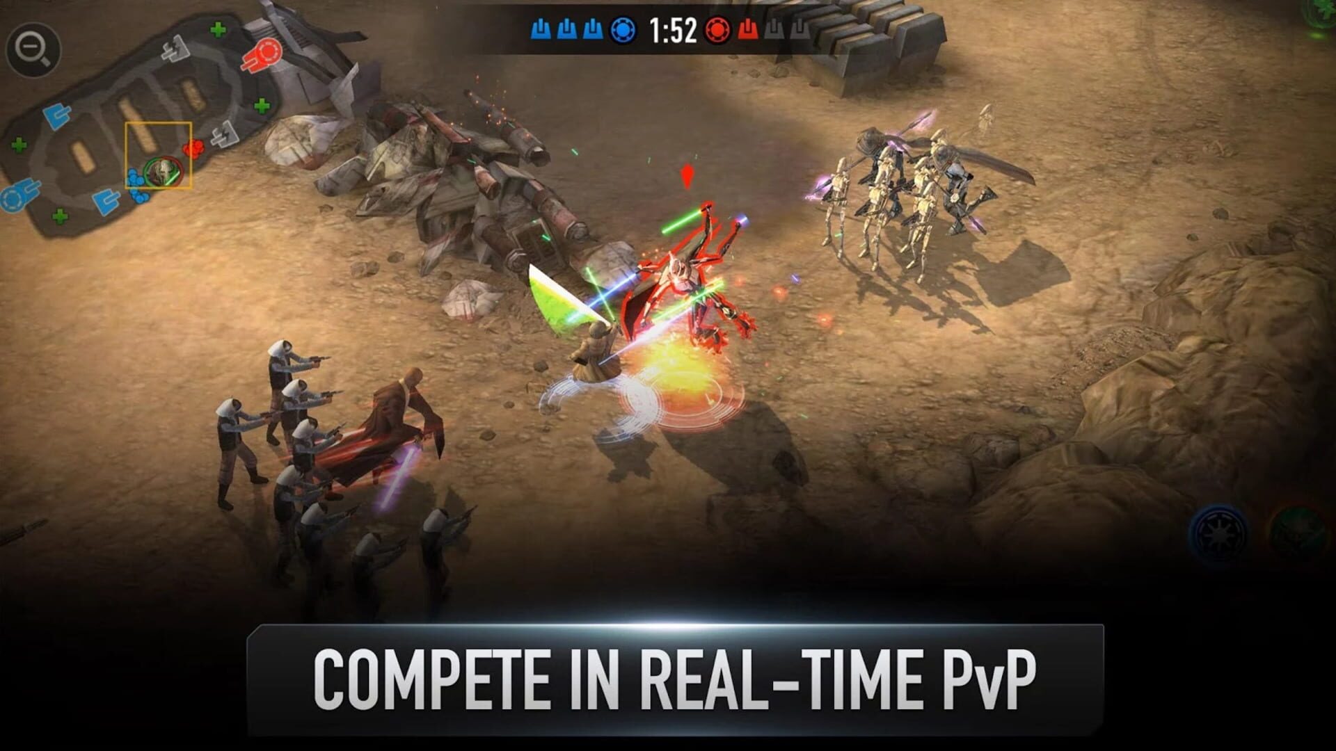 Screenshot for Star Wars: Force Arena