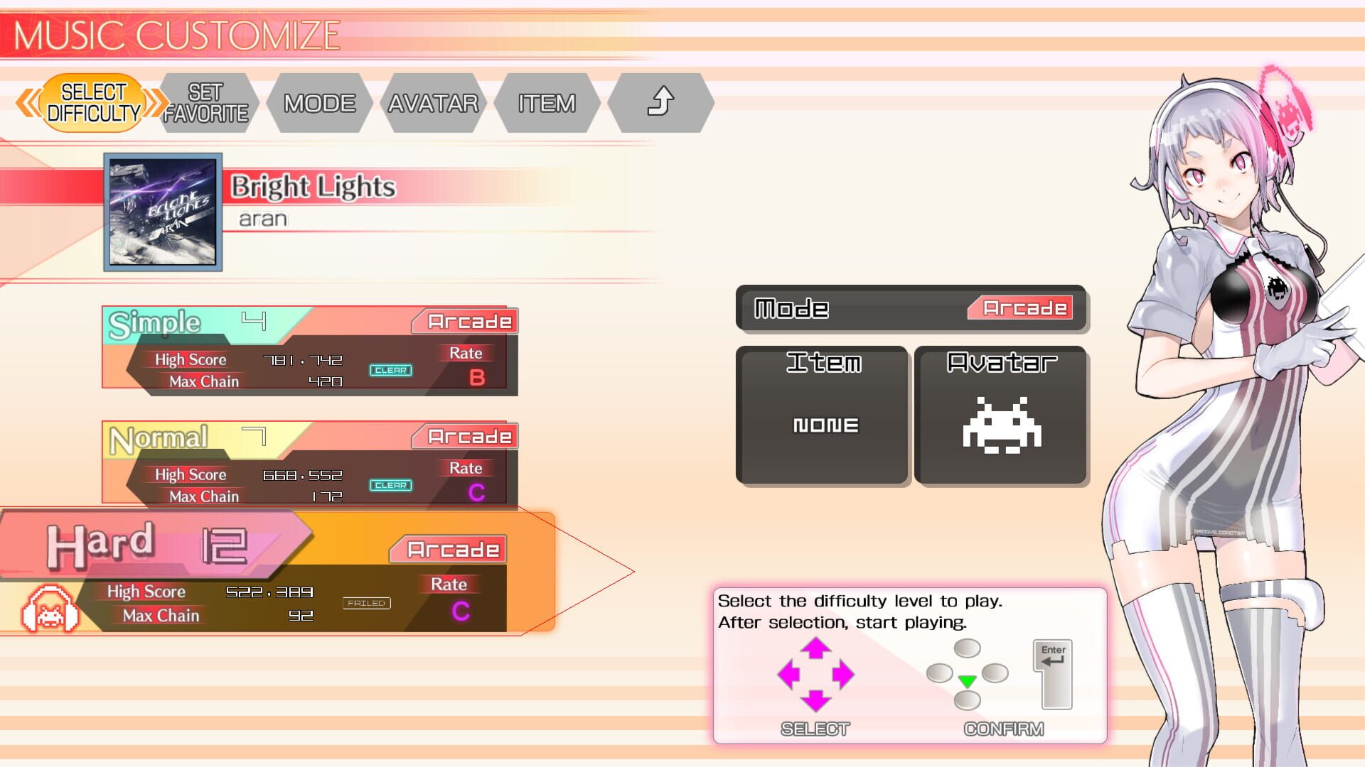 Screenshot for Groove Coaster