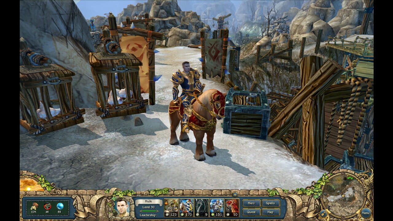Screenshot for King's Bounty: The Legend