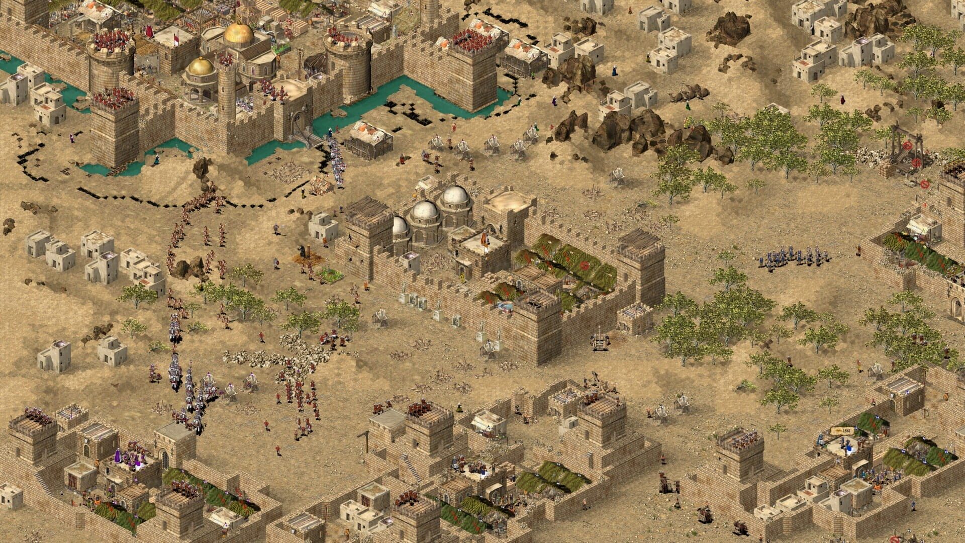 Screenshot for Stronghold Crusader HD