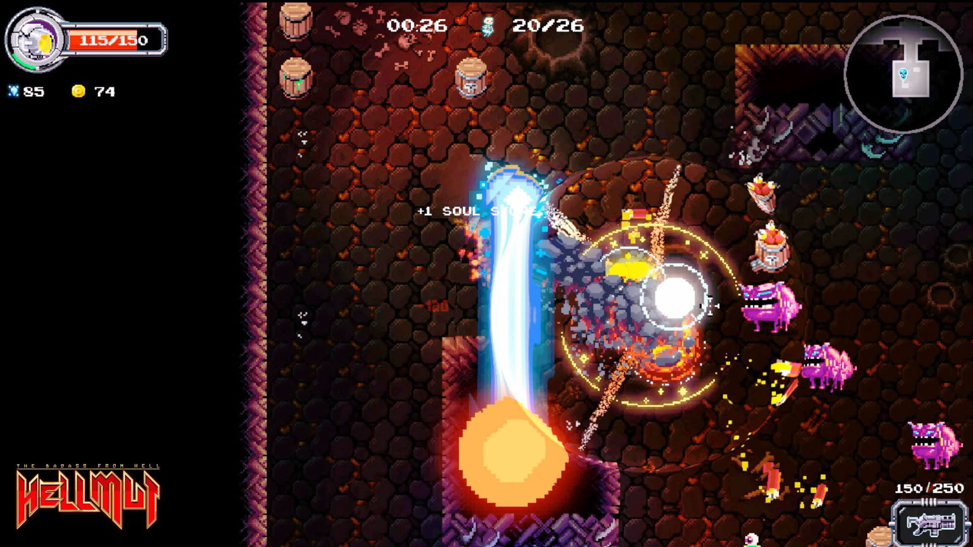 Screenshot for Hellmut: The Badass from Hell