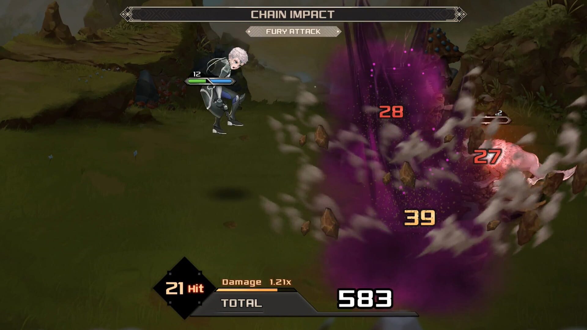 Screenshot for Azure Saga: Pathfinder