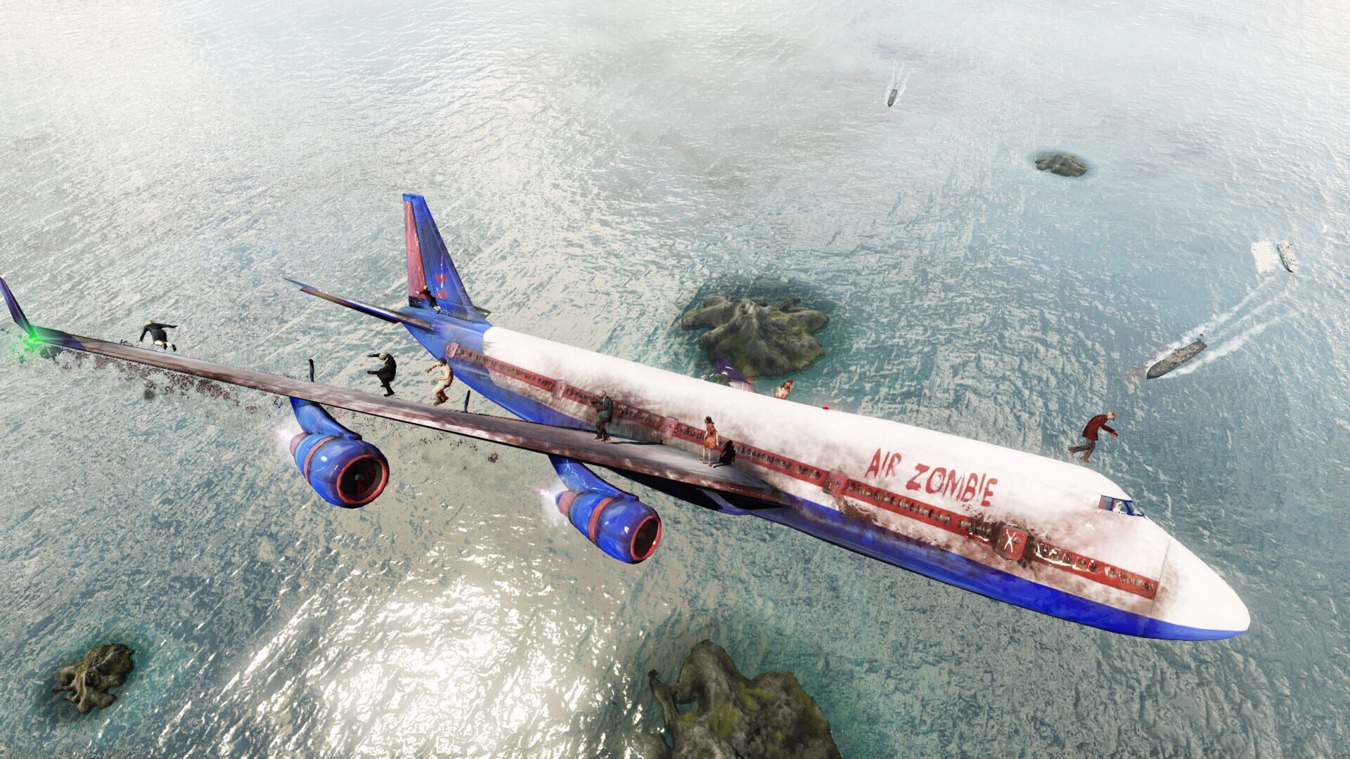 Screenshot for Zombies on a Plane