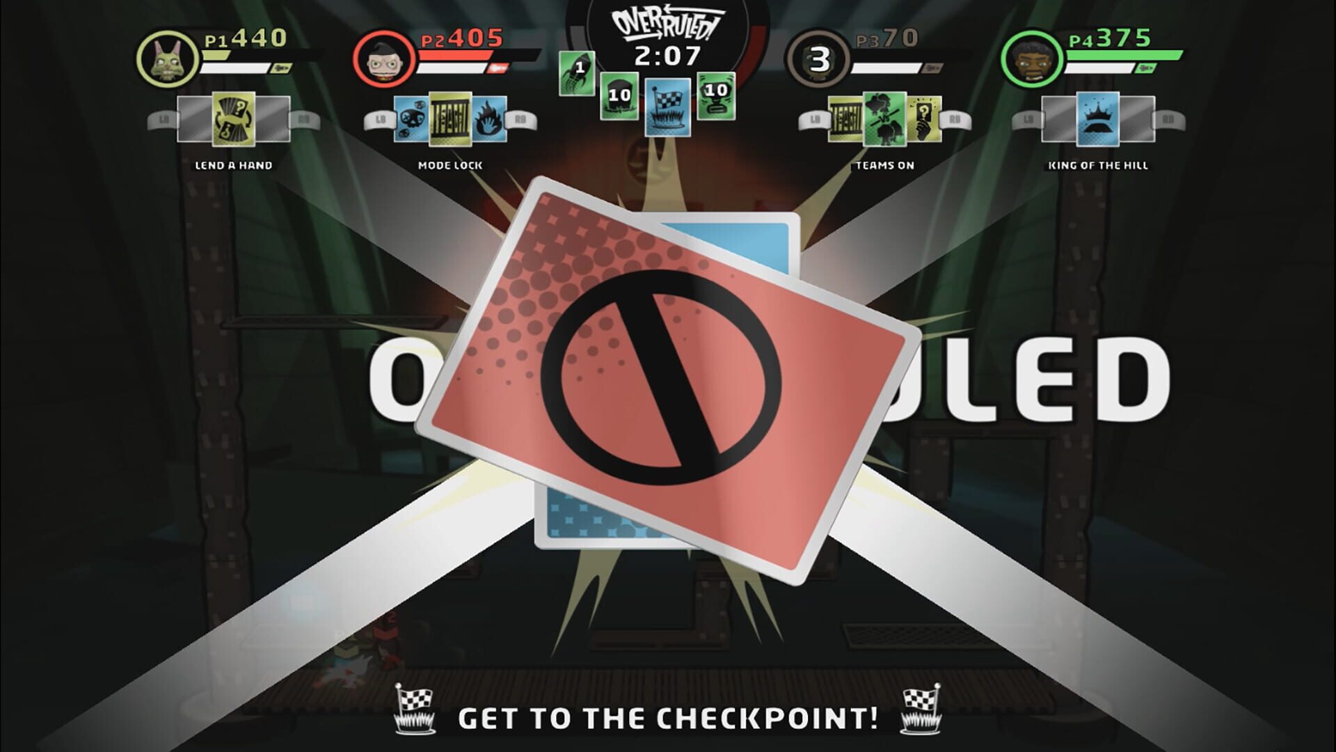 Screenshot for Overruled