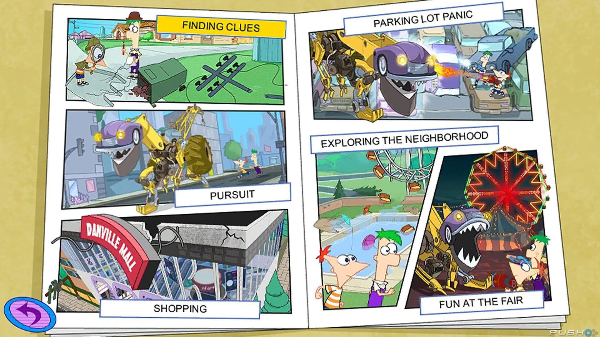 Screenshot for Phineas and Ferb: Day of Doofenshmirtz