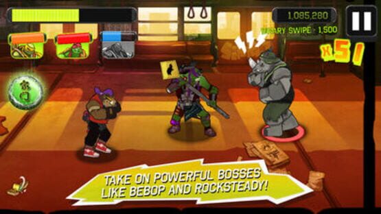 Screenshot for Teenage Mutant Ninja Turtles: Brothers Unite
