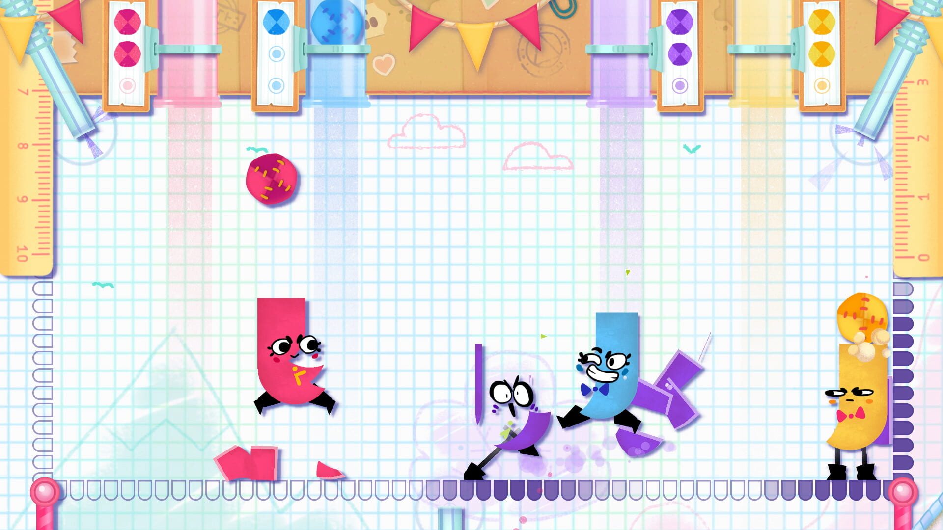 Screenshot for Snipperclips Plus: Cut It Out, Together!