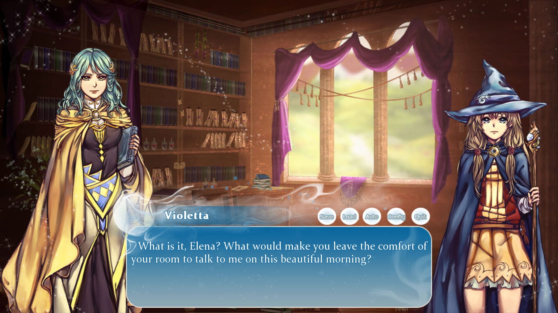 Screenshot for A More Beautiful World: A Visual Novel