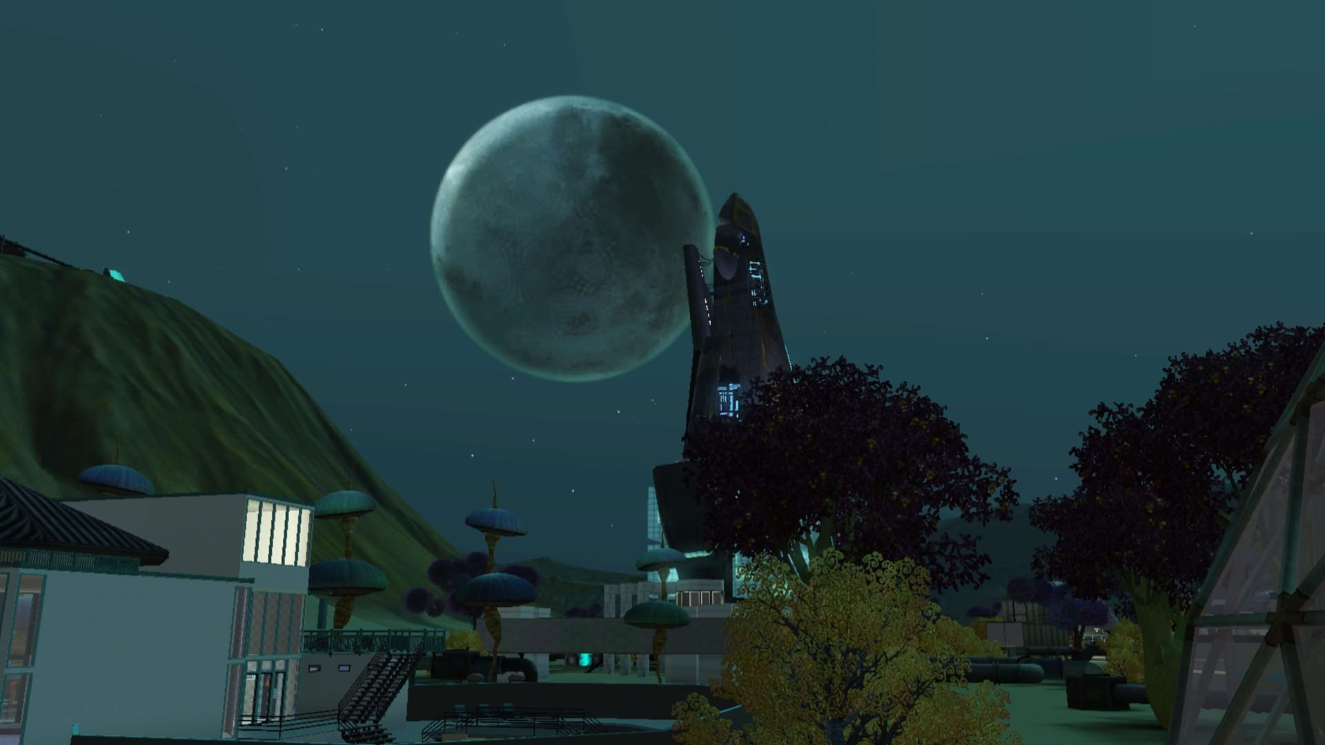 Screenshot for The Sims 3: Lunar Lakes