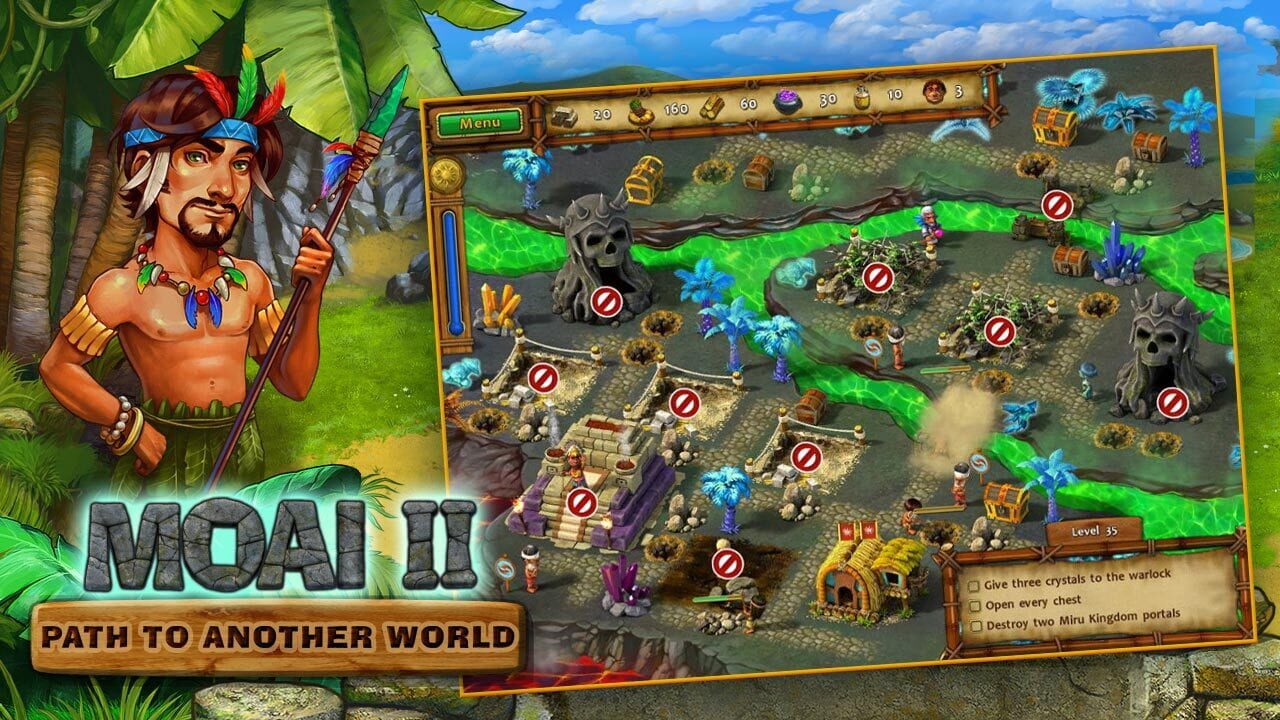 Screenshot for Moai 2: Path to Another World