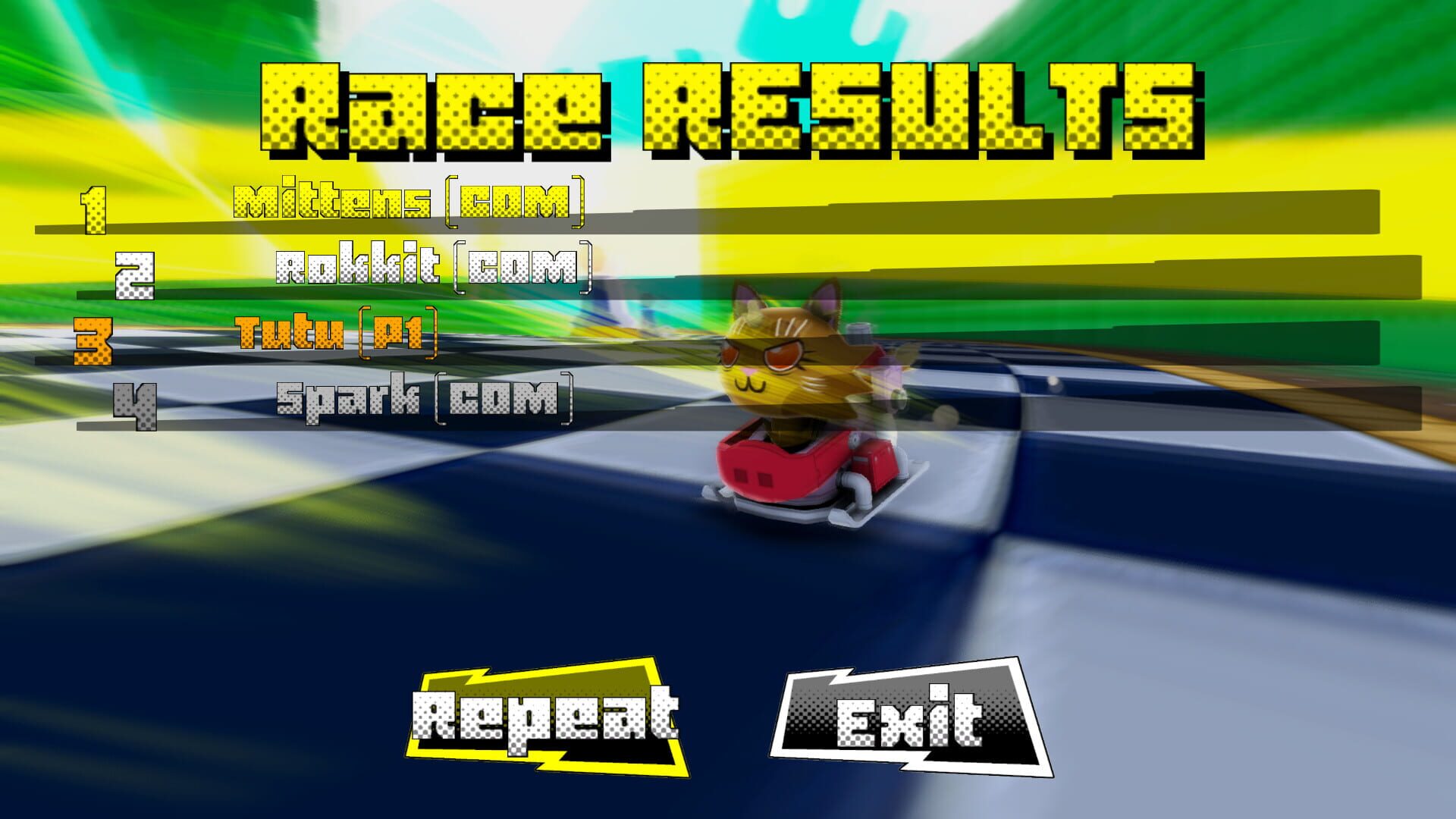 Screenshot for Supersonic Tank Cats