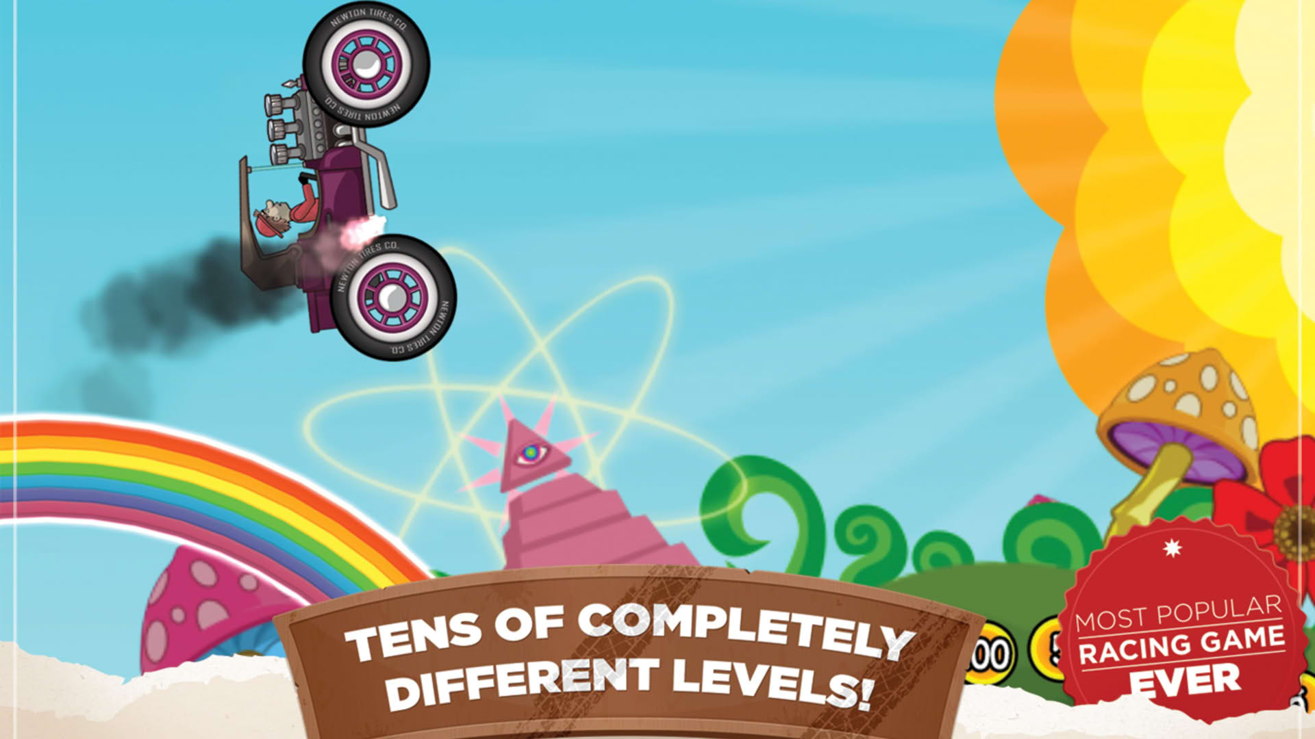 Screenshot for Hill Climb Racing
