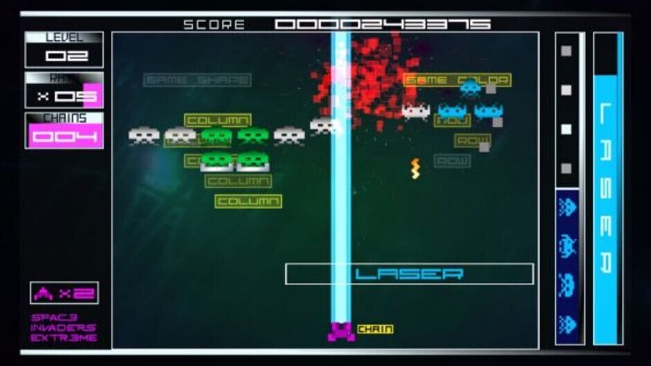 Screenshot for Space Invaders Extreme
