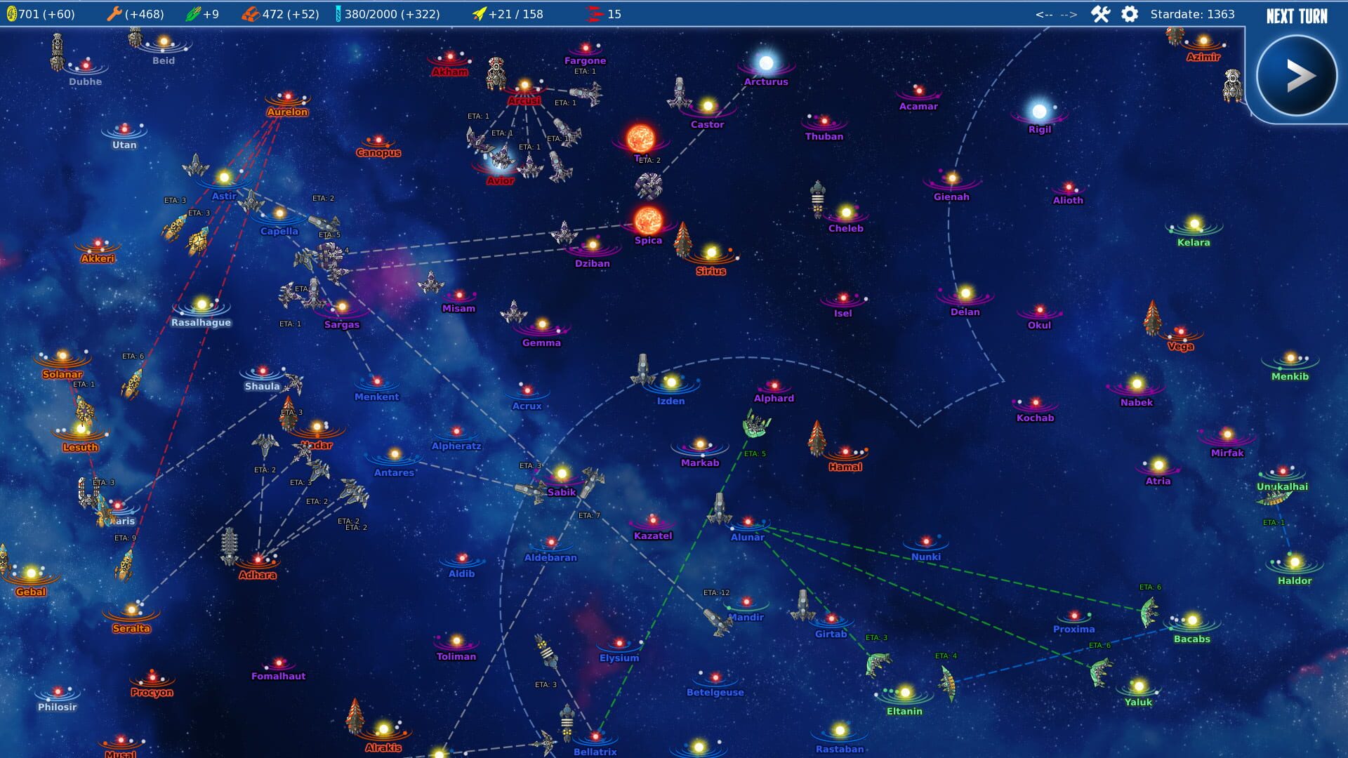 Screenshot for Stars in Shadow