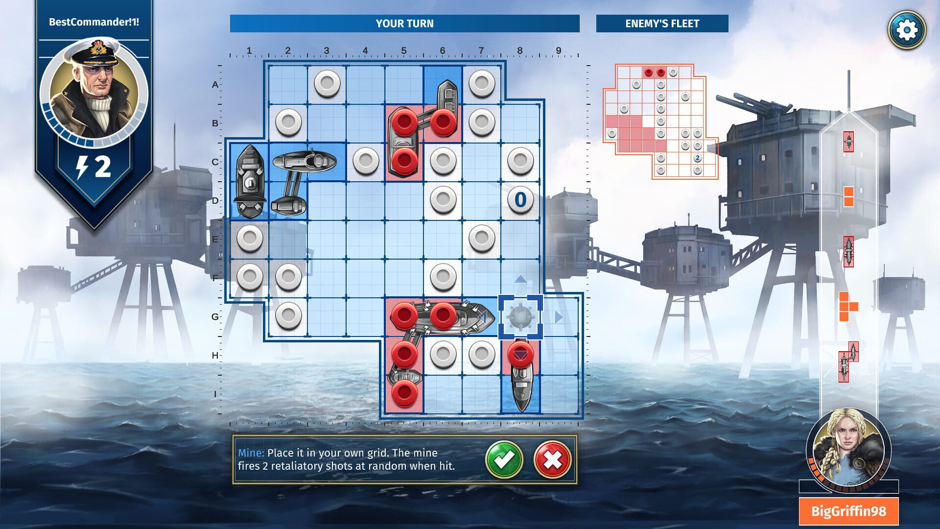 Screenshot for Battleship: Official Edition