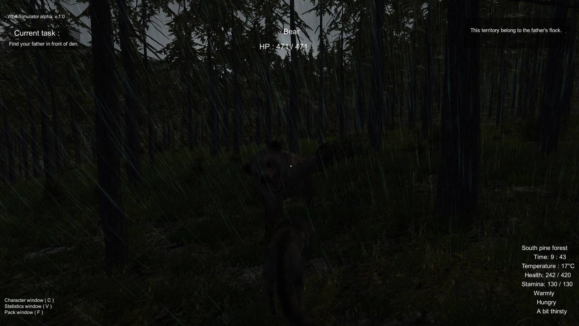 Screenshot for Wolf Simulator