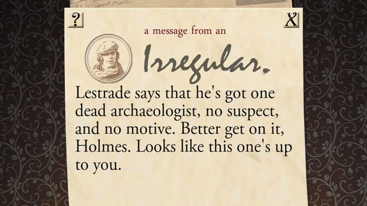 Screenshot for Sherlock Holmes Consulting Detective: The Case of the Mummy's Curse