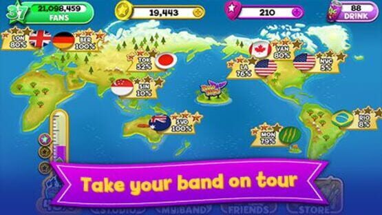 Screenshot for Band Stars