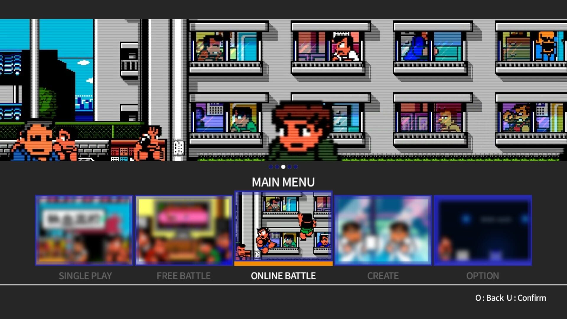 Screenshot for River City Super Sports Challenge: All Stars Special