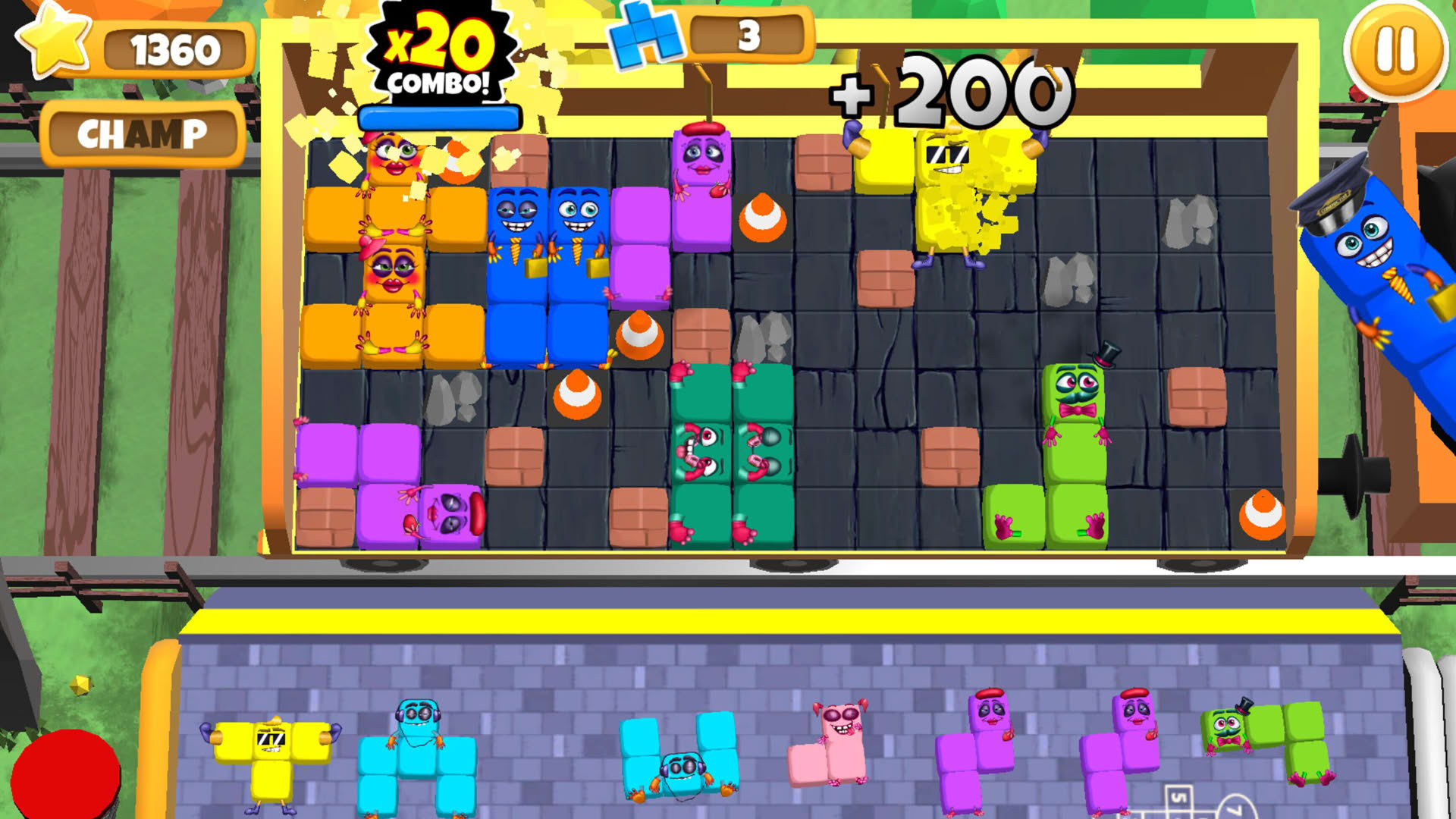 Screenshot for Packed Train