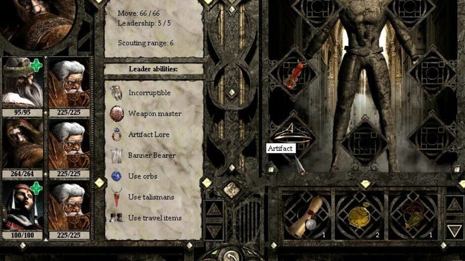 Screenshot for Disciples II: Guardians of the Light