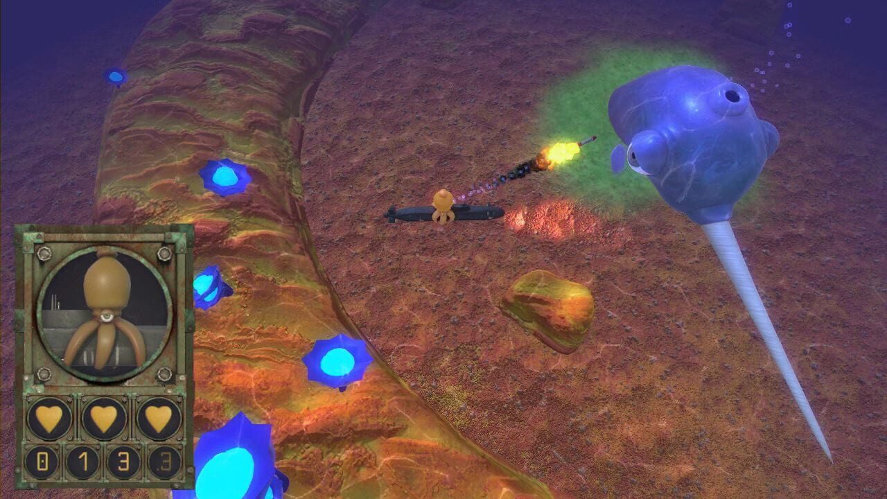 Screenshot for Octocopter: Super Sub Squid Escape
