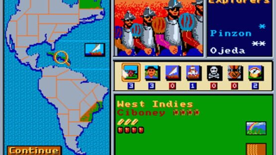 Screenshot for Gold of the Americas: The Conquest of the New World
