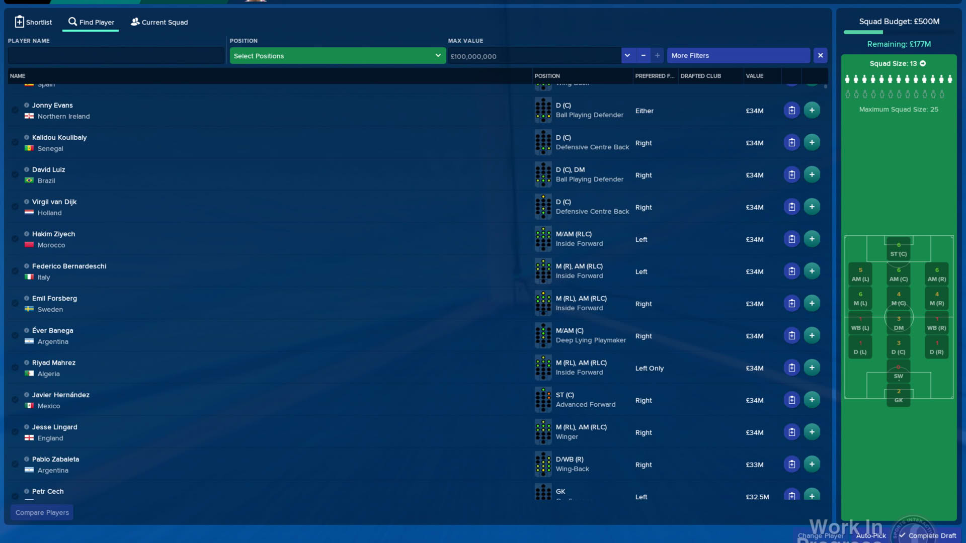 Screenshot for Football Manager 2018