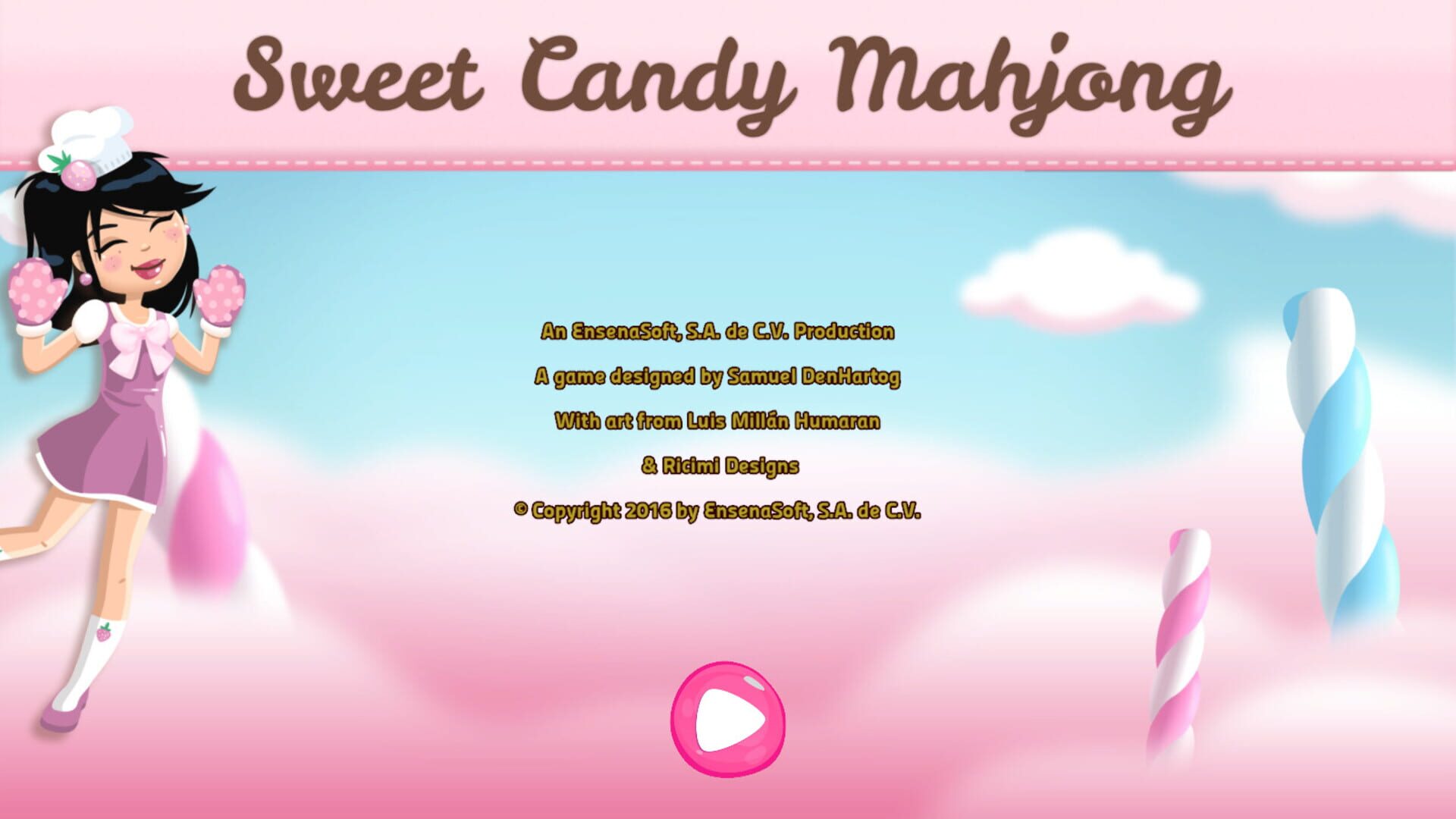 Screenshot for Sweet Candy Mahjong