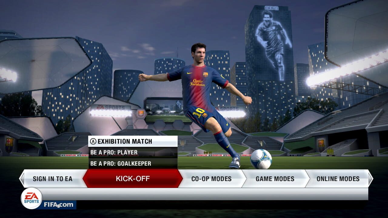Screenshot for FIFA Soccer 13